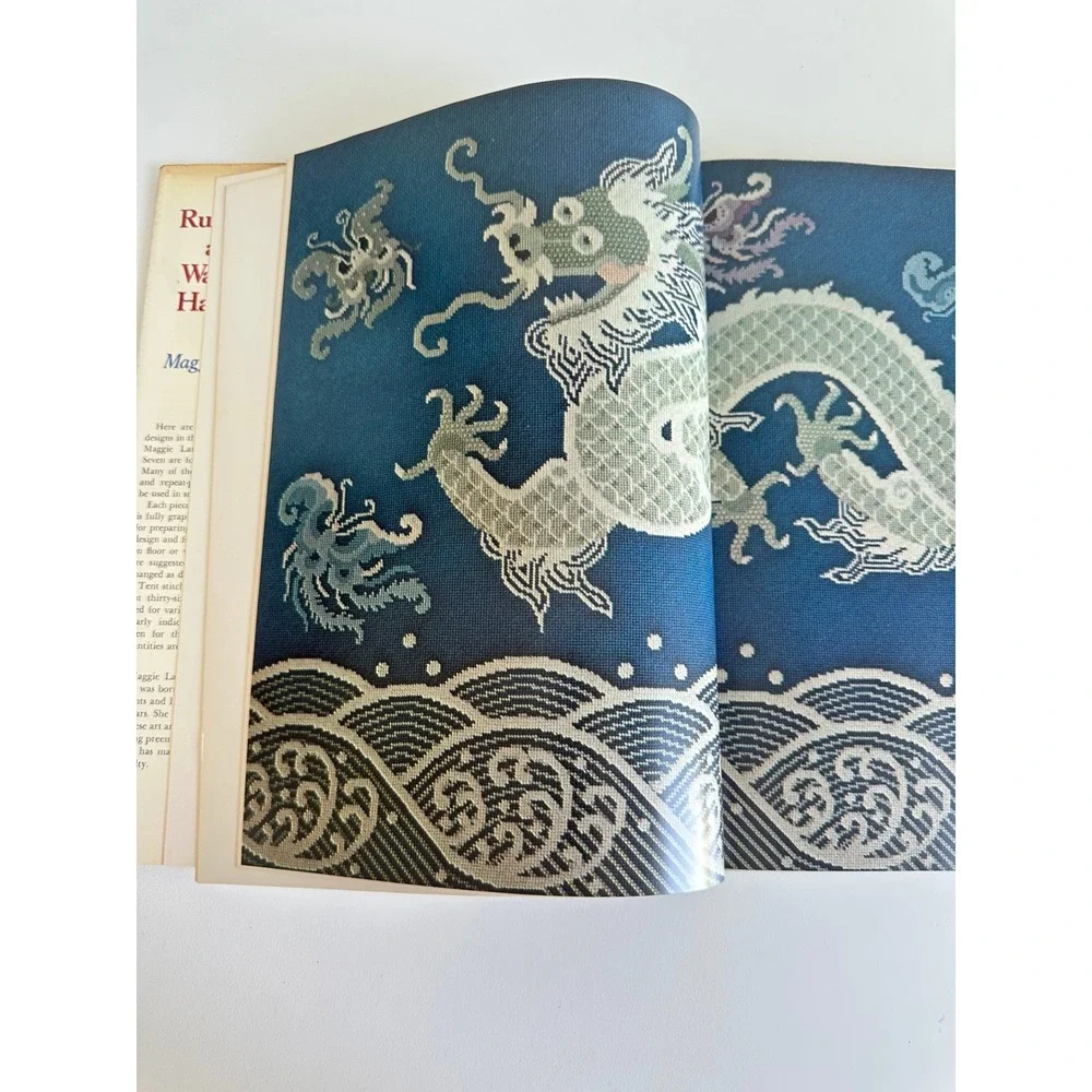 Rugs‎ and Wall Hangings Maggie Lane Hardcover Needlepoint Chinese Style Designs